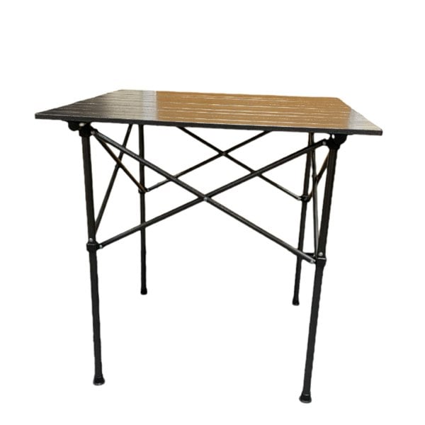 The OLPRO Folding Camp Table pictured on a white background.