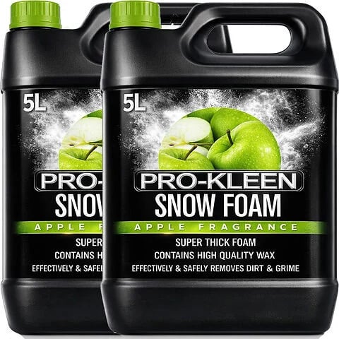 ProKleen 10L of Pro-Kleen Apple Snow Foam with Wax - Super Thick & Non-Caustic Foam