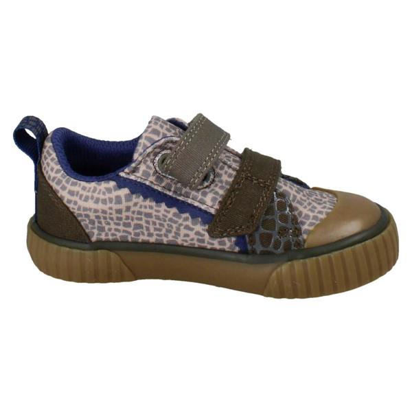 Clarks Boys Clarks Canvas Foxing Flare