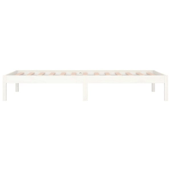 Berkfield Day Bed White 80x200 cm Solid Wood Pine