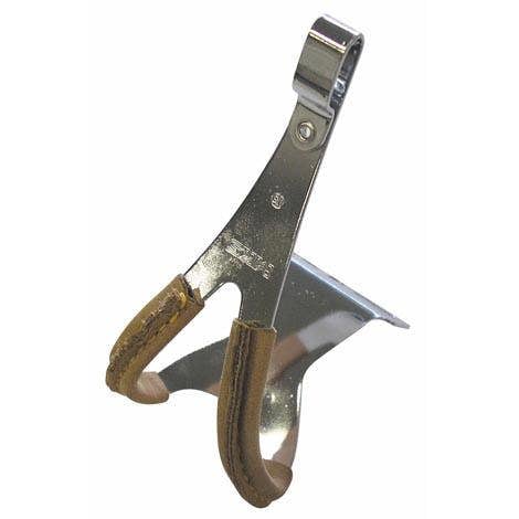 MKS Steel Toe Clip With Leather