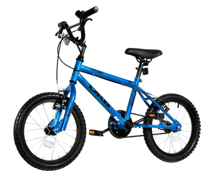 Dallingridge Flyboy 16" Kids BMX Bike - Gloss Space Blue