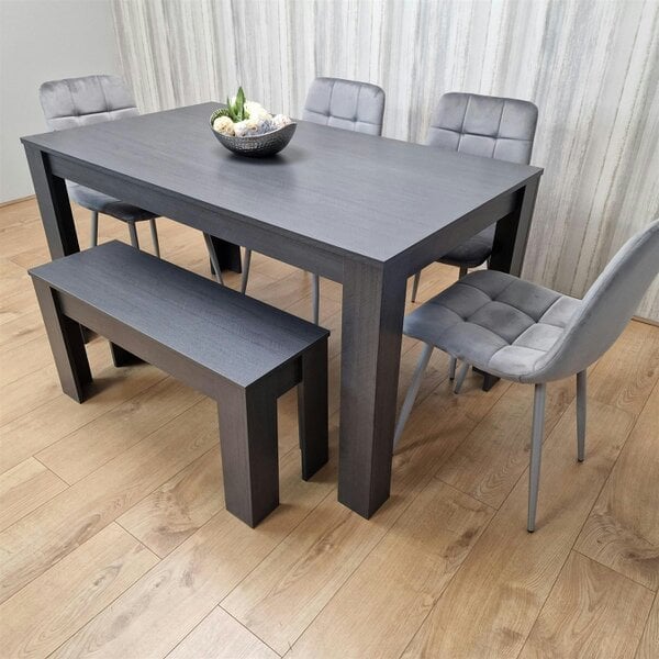 Kosy Koala Dining Table Set with 4 Chairs Dining Room, Kitchen table set of 4, and Bench