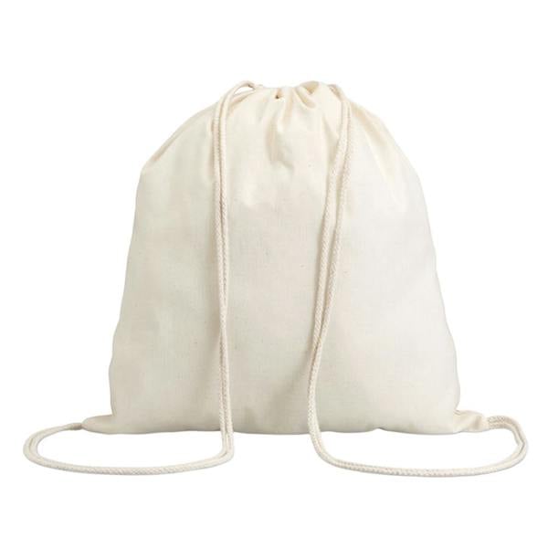 MidOcean Hundred Cotton Drawstring Bag - Beige - 