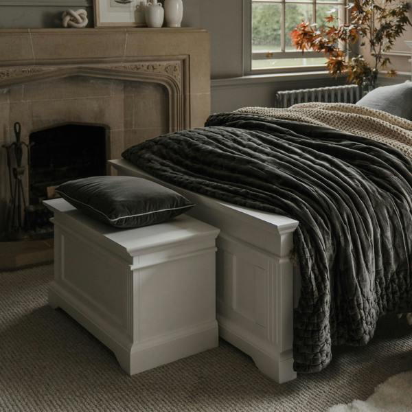 Statement Furniture Gainsborough Blanket Box Bedroom Wooden Storage Otoman