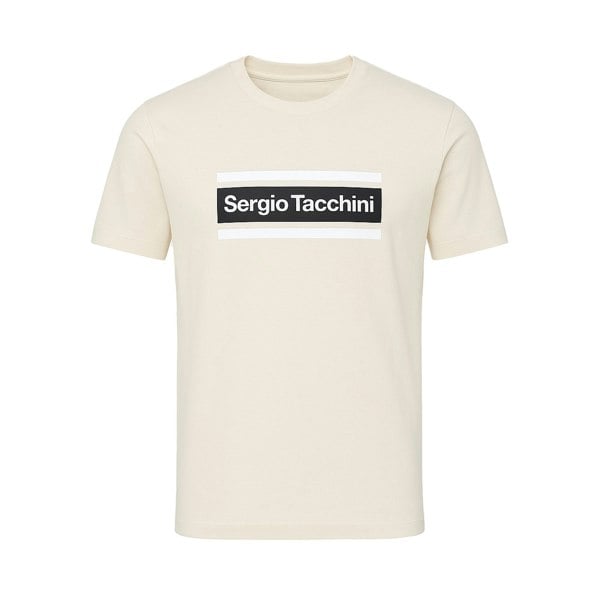 Sergio Tacchini Lared T-Shirt Beige/White