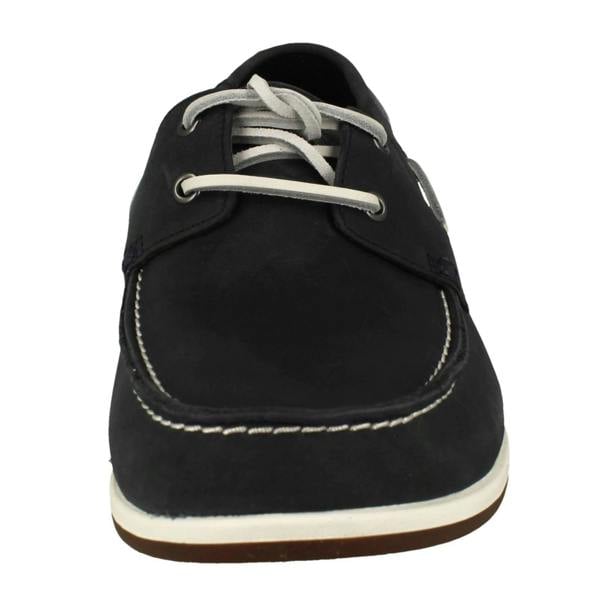 Clarks Mens Clarks Lace Up Deck Shoes Pickwell Sail