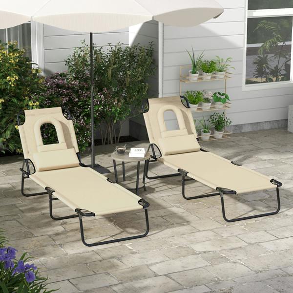 Sun Lounger Set