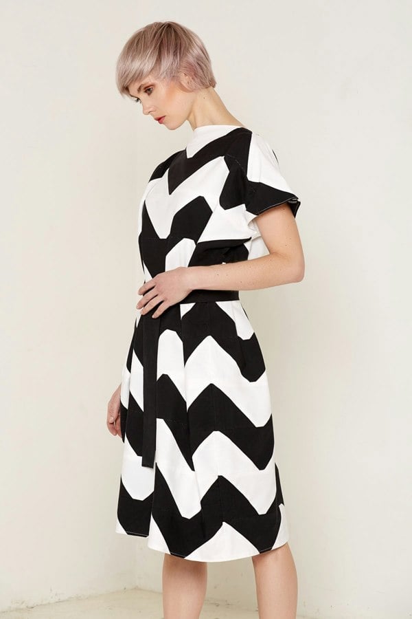 Bo Carter Venus Dress - Black and White