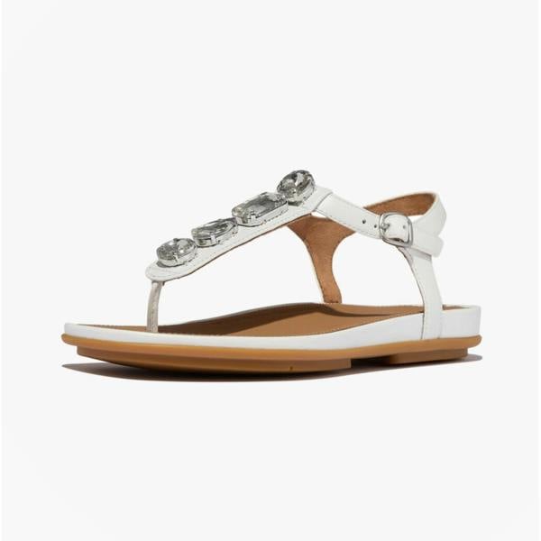 FitFlop FitFlop GRACIE ULTRA Womens Ankle Strap Sandals Urban White