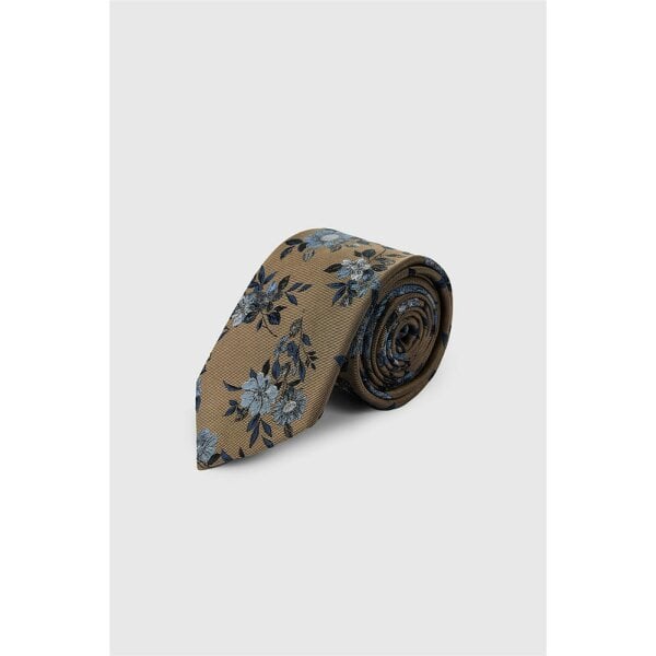 Ted Baker Bronze Rustic Floral Tie