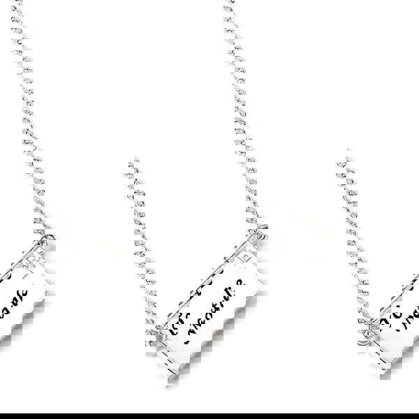 Personalised Envelope & Letter Silver Necklace - MYLEE London
