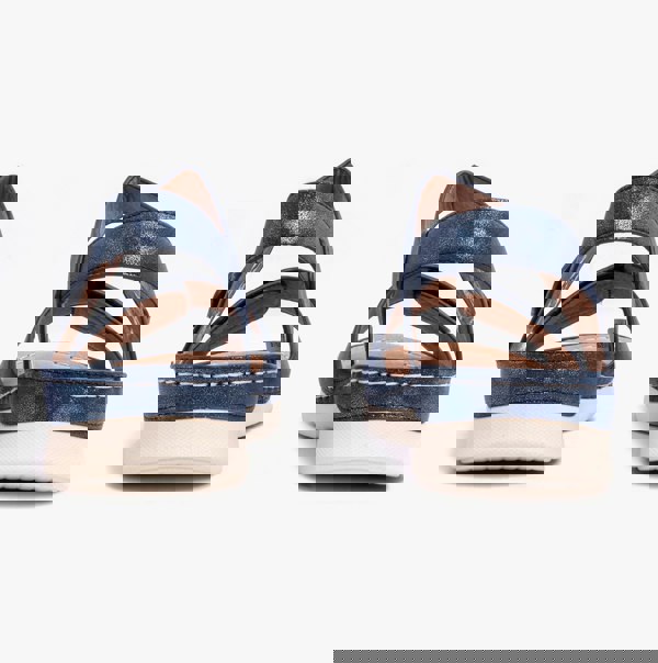 Dr Keller MARIE Womens Sandals Blue Metalic