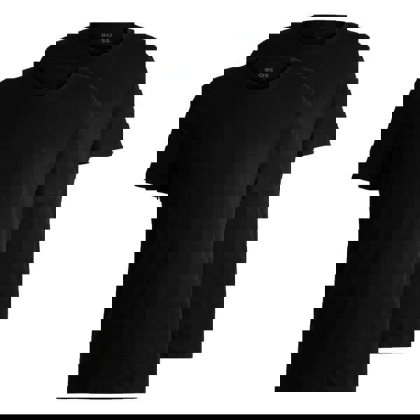 Boss Mens Comfort T-Shirt (Pack of 2) - Black