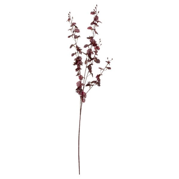 Hill Interiors Orchid Spray Artificial Flower - Dark Burgundy