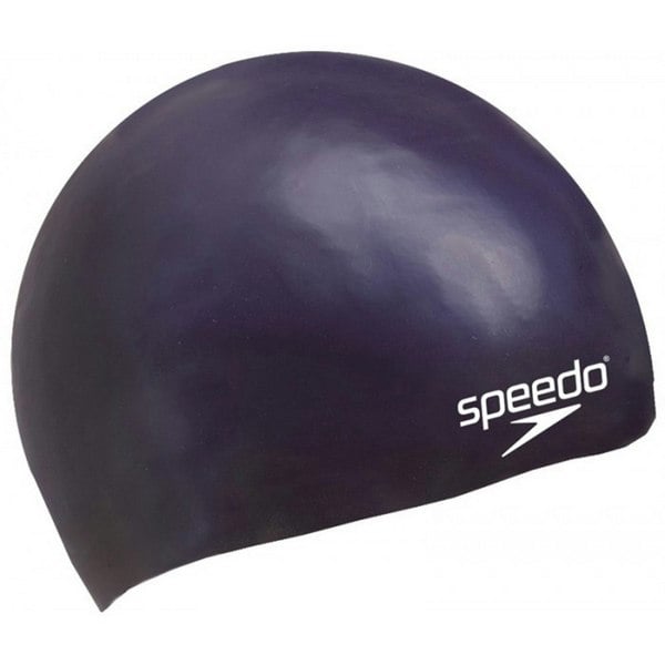 Speedo Childrens Silicone Swim Cap - Navy