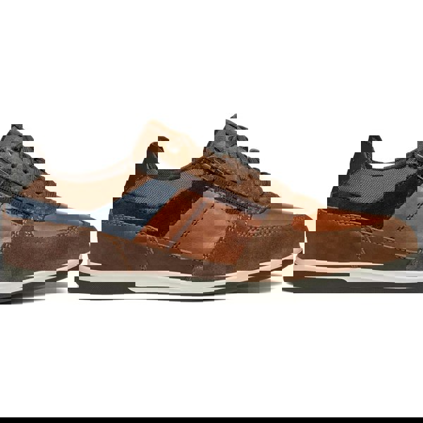 Geox U RENAN B SNEAKERS Unisex - Brown/Navy