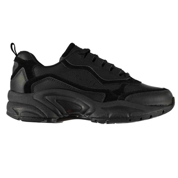 Cruyff Mens Ghillie Logo Chunky Sole Trainers - Black - 