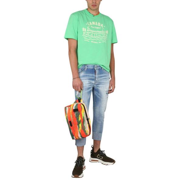 DSQUARED2 Sailor Jean Destroyed Reinforced Denim Blue Jeans W28