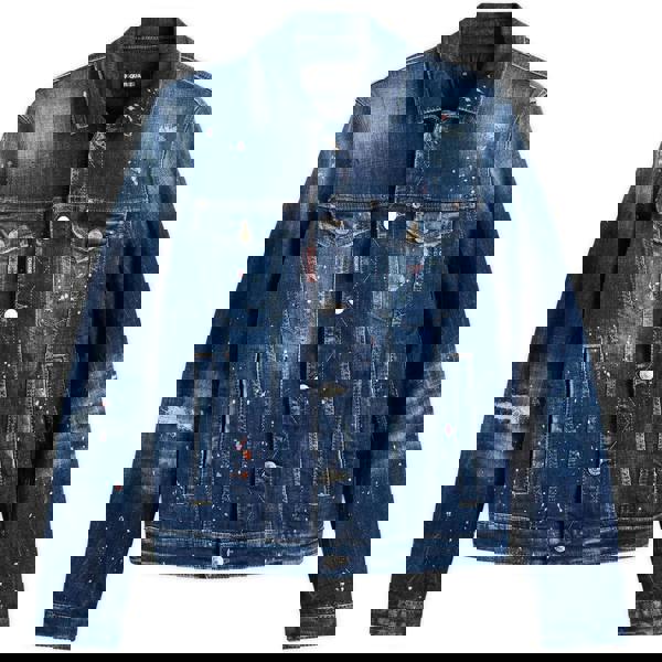 Dsquared2 Dan Jean Jacket Navy Blue W30