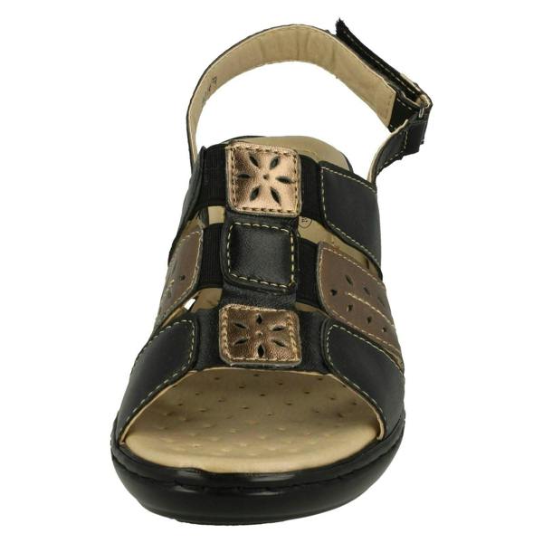 Eaze Ladies Eaze Casual Sling Back Heeled Sandals