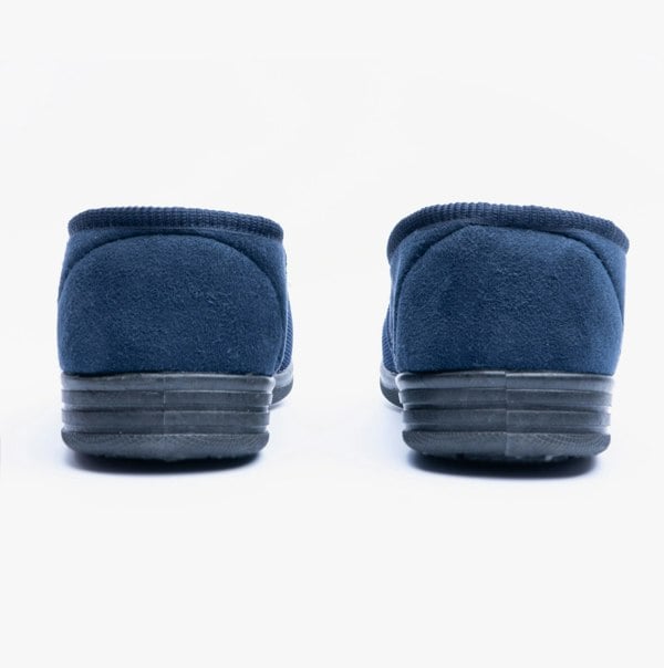 Dr Keller DONNAEL Mens Full Slippers Navy