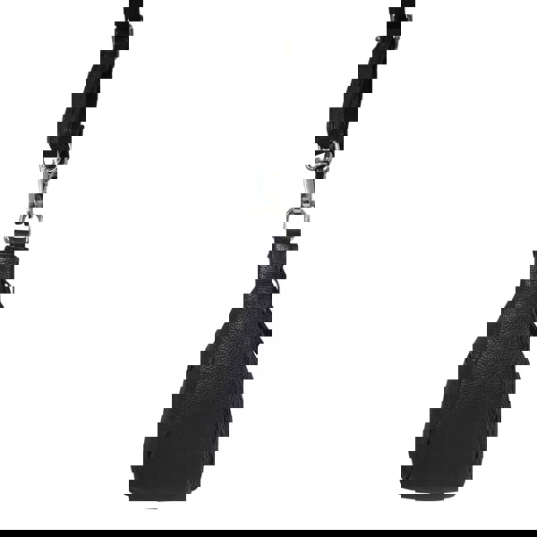 Real Hide Bags 'Wonder Weave' Black Real Leather Woven Designer Shoulder Crossbody Bag