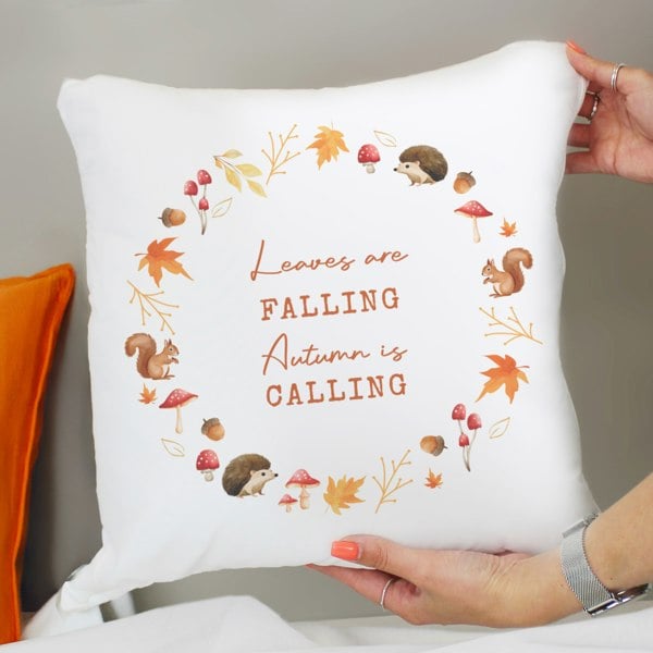 Personalised Memento Company Personalised Autumn Cushion