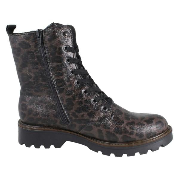 Rieker Ladies Rieker Animal Print Boots 73210