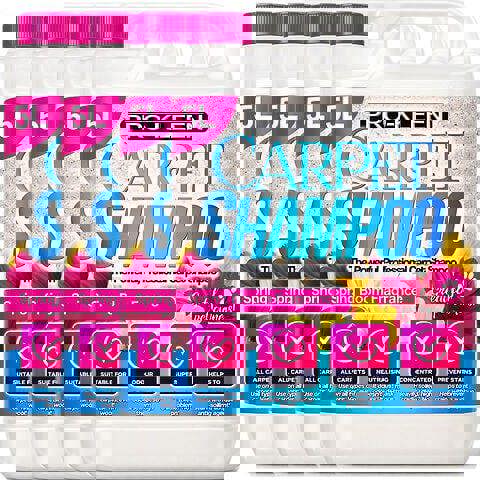 Mylek Pro-Kleen Carpet Cleaning Solution Upholstery Shampoo Spring Bloom Fragrance High Concentrate Cleaner 20L