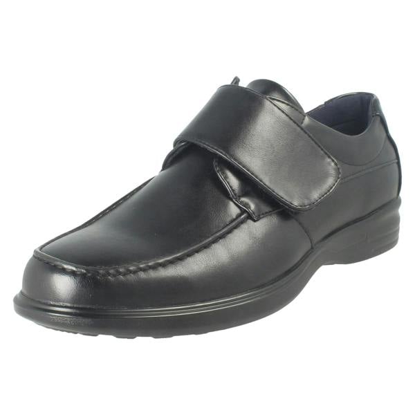 Thomas Blunt Mens Thomas Blunt Hook and Loop Strap Formal Shoes A1138