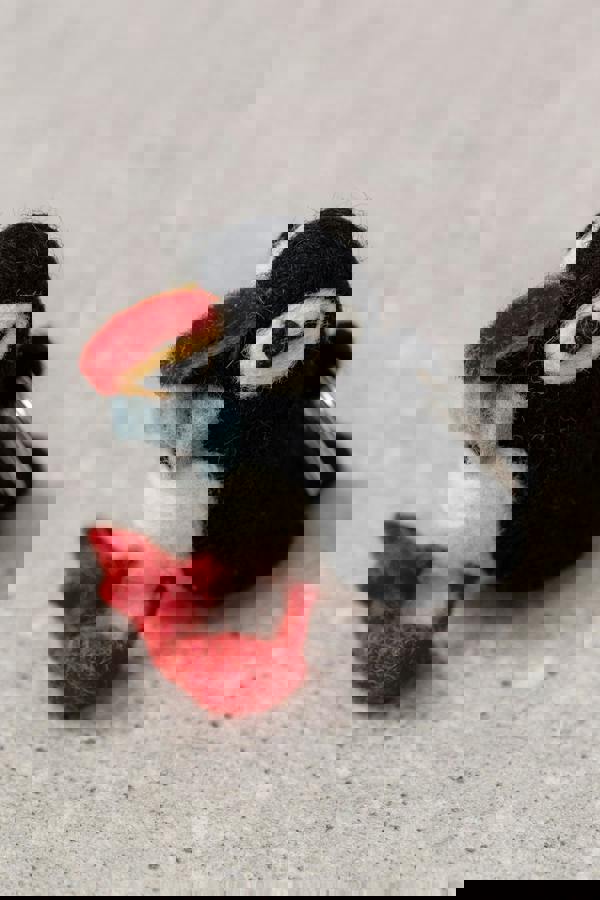 Lily & Me Puffin Felt Keyring Assorted