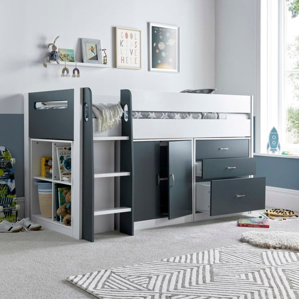 Bedmaster Lacy Mid Sleeper Storage Bed