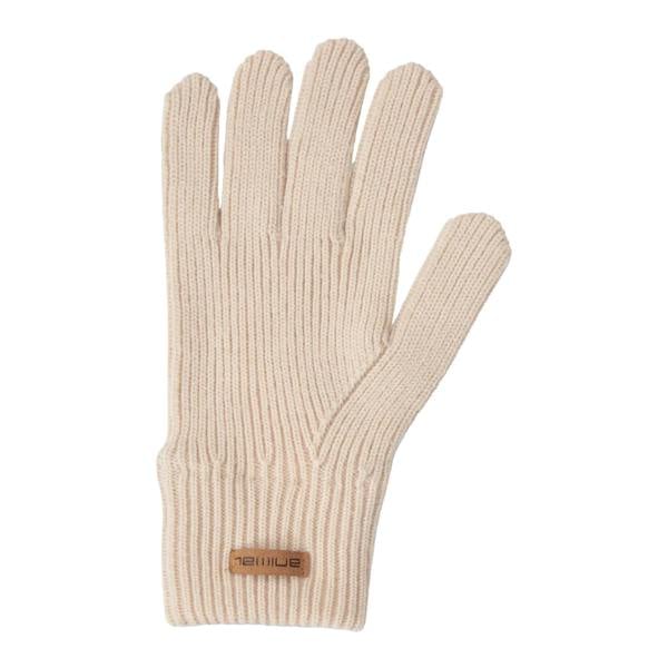 Animal Unisex Adult Rowan Knitted Gloves - Beige - 