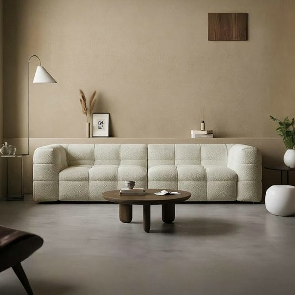 Chrissie Marshmallow Two Seater, Three Seater, Four Seater Sofa, Boucle-Rit Concept-Rit Concept