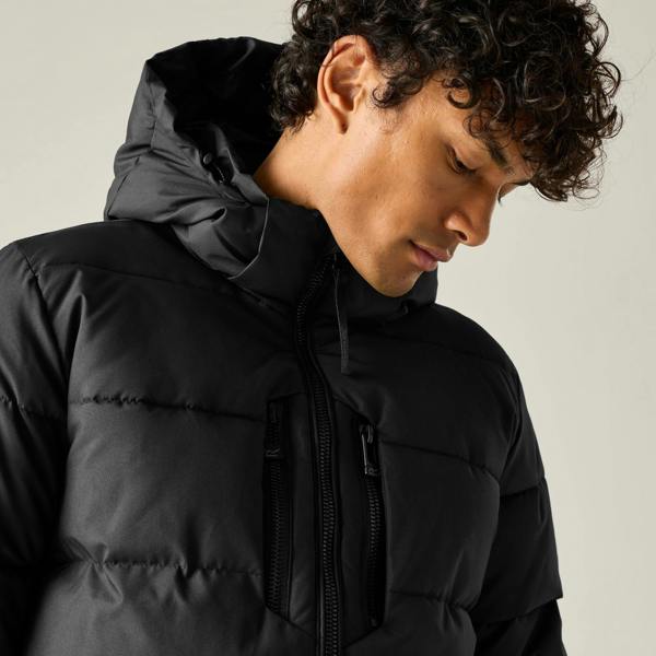 Regatta Mens Layska Padded Jacket - Black - 