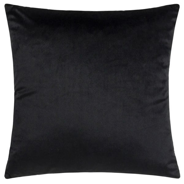 Paoletti Ledbury Jacquard Cushion Cover - Grey/Black