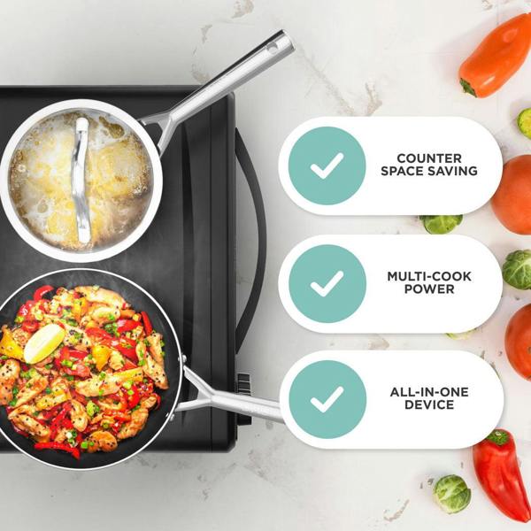 DMD Collective Mini Oven All-in-One Cooker - 35L with Dual Hot Plates
