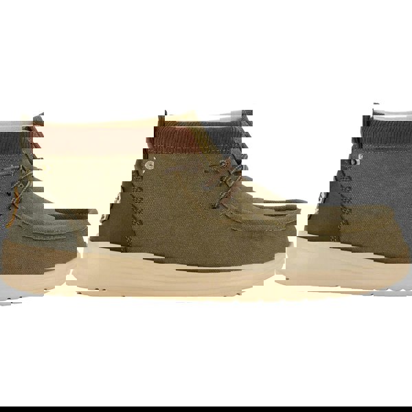 HEYDUDE Wally Mid GripR Boots - Dusty Olive