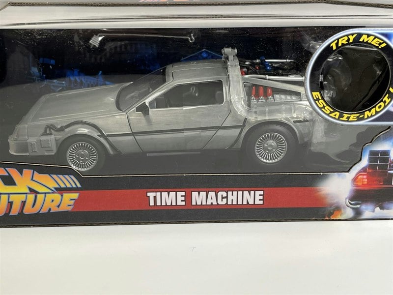 Jada Back to the Future Time Machine Working Lights 1:24 Scale Jada 253255038