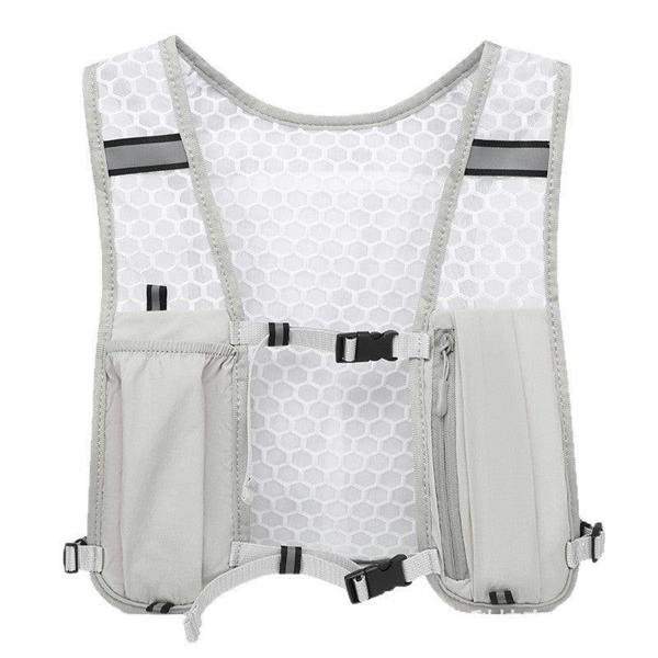 Anniou Hydration Vest Running Backpack - Light grey