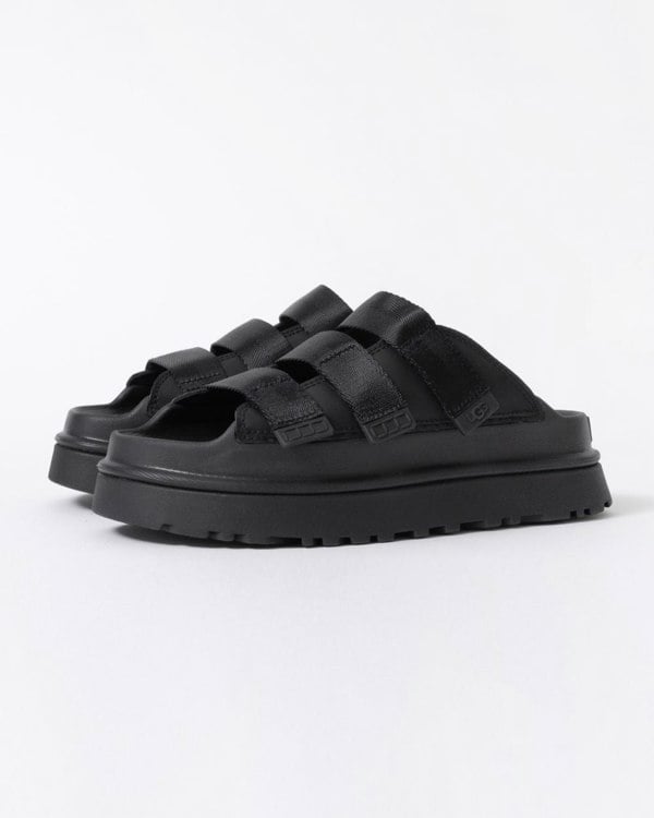 UGG Goldenglow Slide Womens Sandal - Black