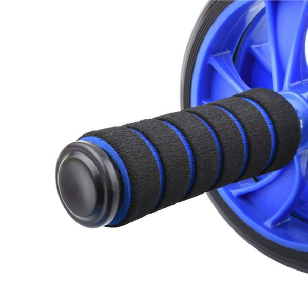 ENER-J 5 in 1 Home Training Ab Roller Wheel Kit Equipment, Fitness Invention Ab Roller Wheel Kit with Push-Up Bar Jump Rope, With Knee Pad