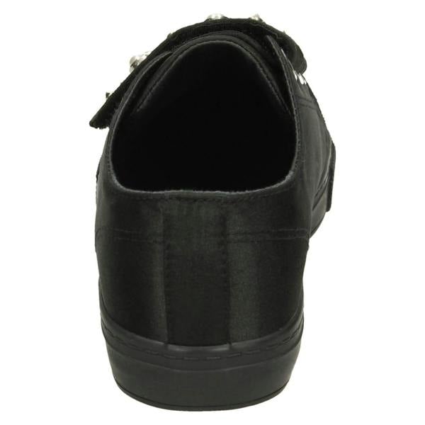 Spot On Ladies Spot On Pearl Strap Trainers