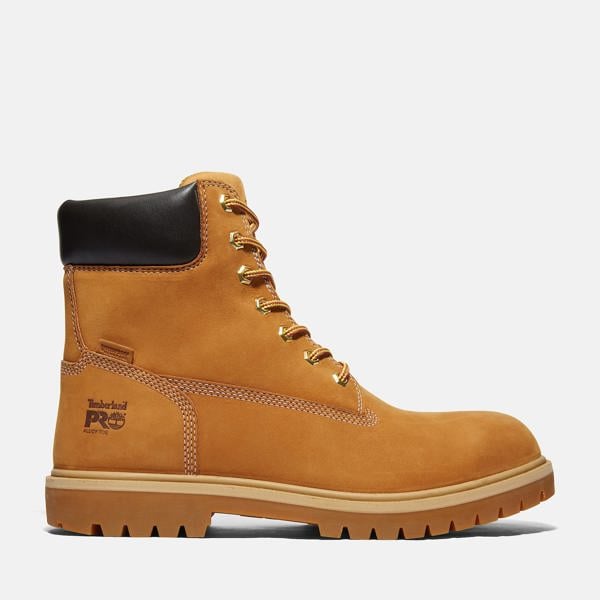 Timberland Pro 6" Iconic Waterproof Safety Work Boots -  Wheat