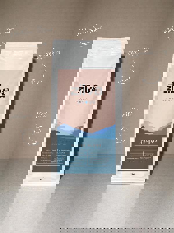 Zilva House Blend Coffee Beans - Medium Roast - 1Kg