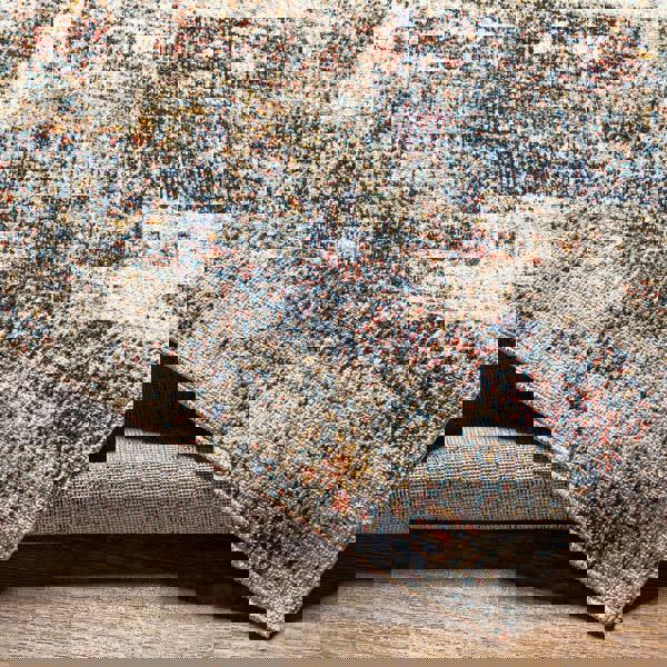 Livabliss Huntington Beach-Modern Cream Blue Red In- & Outdoor Rug