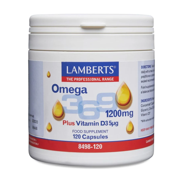 Lamberts Omega 369 1200mg 120 capsule