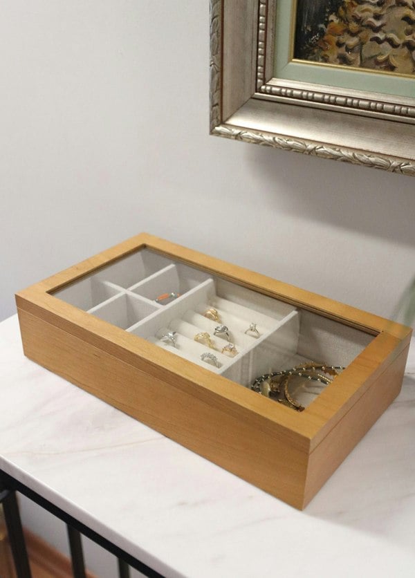 Rozi Wooden Jewellery Box