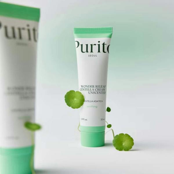 Purito Skincare Wonder Releaf Centella Cream Unscented 50ml - Additional 5